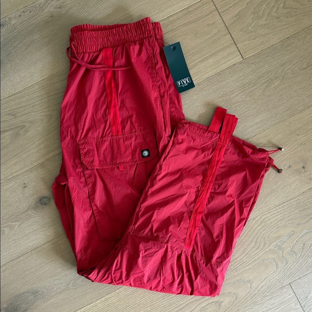 FIVE 5 dancewear combat cargo pants- red XL